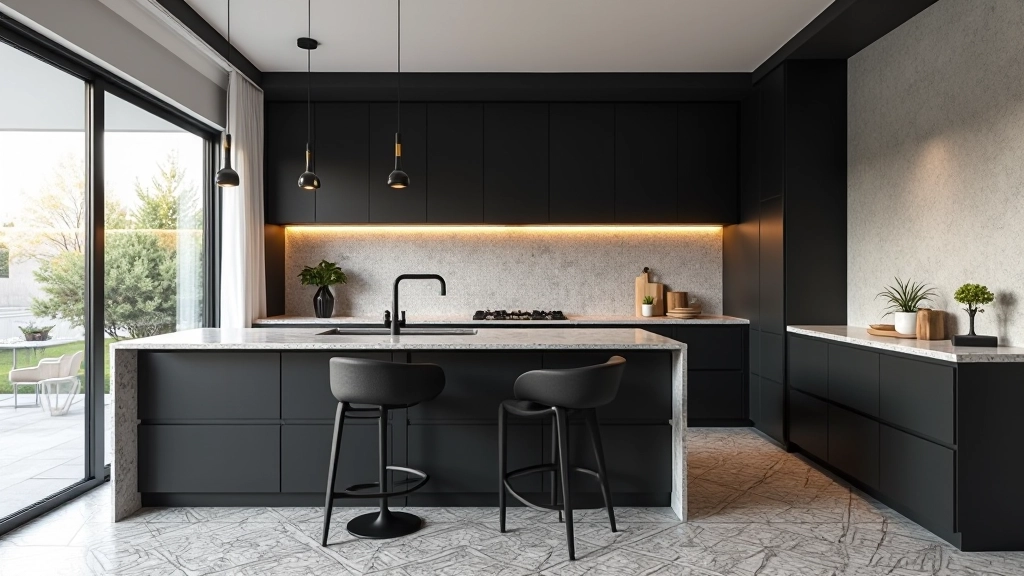 Cozinha contemporânea em moradia Cascais