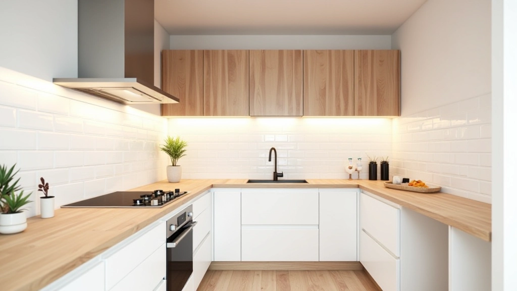 Cozinha moderna em apartamento Ribeira, Porto